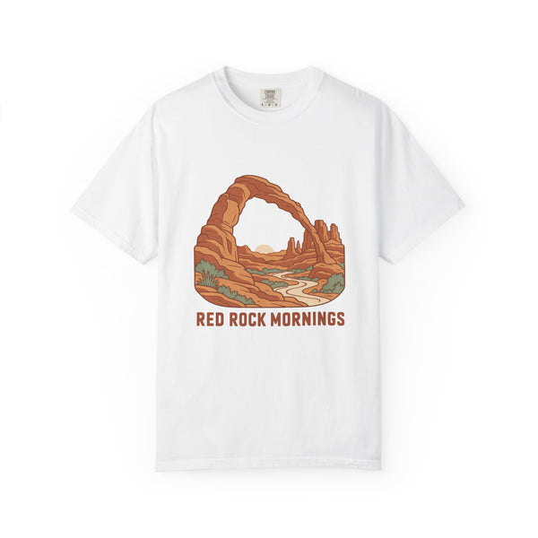 Red Rock Mornings T-Shirt – White
