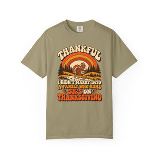 Not a 5K Family Retro Sunset T-Shirt