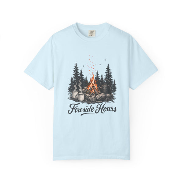 Fireside Hours T-Shirt – Chambray