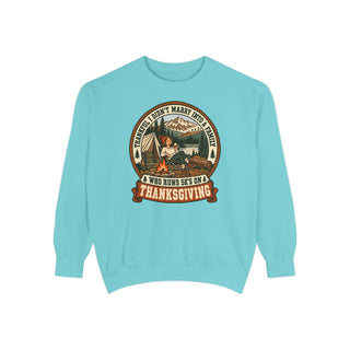 Not a 5K Family Camp Badge Sweatshirt