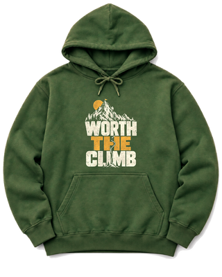 Worth the Climb Summit Flag Hoodie