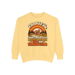 Not a 5K Family Retro Sunset Sweatshirt