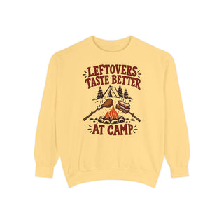 Leftovers Taste Better at Camp Sweatshirt