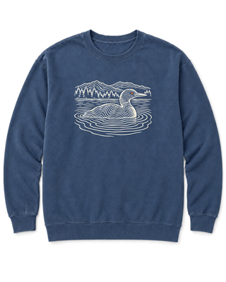 Loon on the Lake Sweatshirt