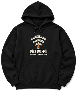 No Wi-Fi, Better Connection Hoodie