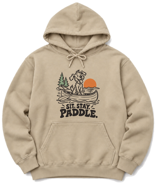 Sit. Stay. Paddle. Hoodie
