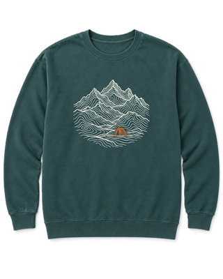 Tent Under the Peaks Sweatshirt