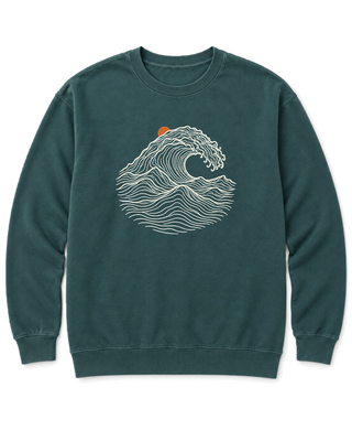 Ocean Wave Sweatshirt