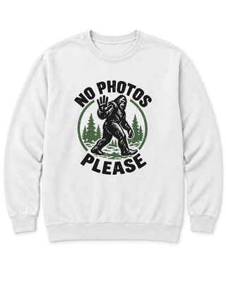 No Photos Please Sweatshirt