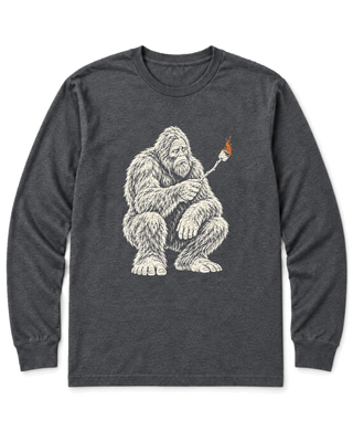 Bigfoot S'mores Long Sleeve Shirt