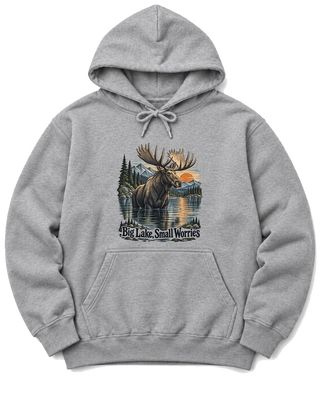 Big Lake, Small Worries Hoodie