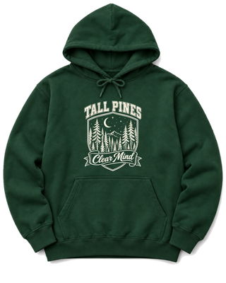Tall Pines, Clear Mind Hoodie