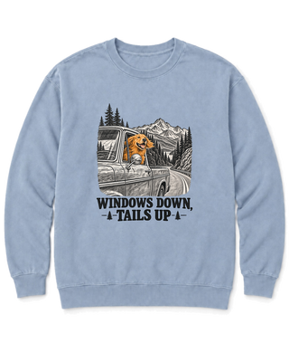 Windows Down, Tails Up Sweatshirt