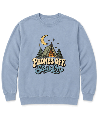 Phones Off, Stars On Sweatshirt