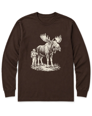 Moose Right of Way Long Sleeve Shirt