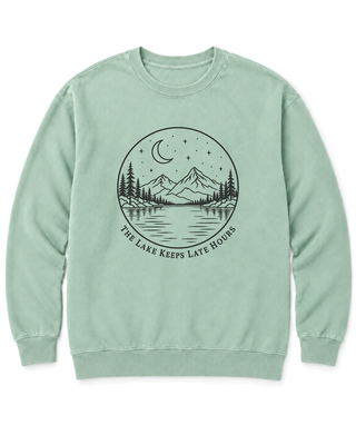The Lake Keeps Late Hours Sweatshirt