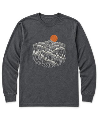 Pine Ridge Moon Long Sleeve Shirt