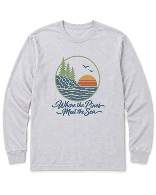 Where the Pines Meet the Sea Long Sleeve Shirt