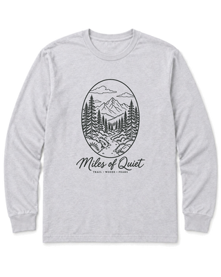 Miles of Quiet Long Sleeve Shirt