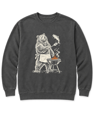Grill Master Grizzly Sweatshirt