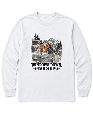 Windows Down, Tails Up Long Sleeve Shirt