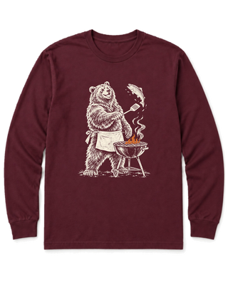 Grill Master Grizzly Long Sleeve Shirt