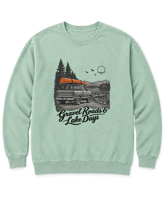 Gravel Roads & Lake Days Sweatshirt