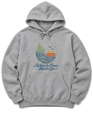 Where the Pines Meet the Sea Hoodie