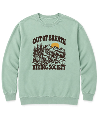 Out of Breath Hiking Society Bear Sweatshirt