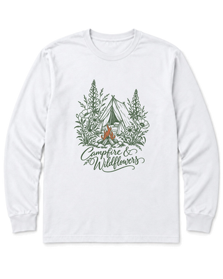 Campfire & Wildflowers Long Sleeve Shirt