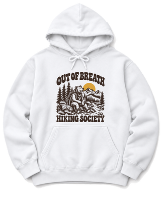 Out of Breath Hiking Society Bear Hoodie
