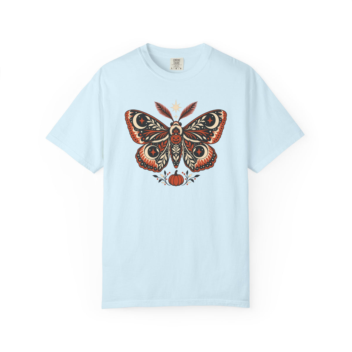 October Moth T-Shirt – Chambray