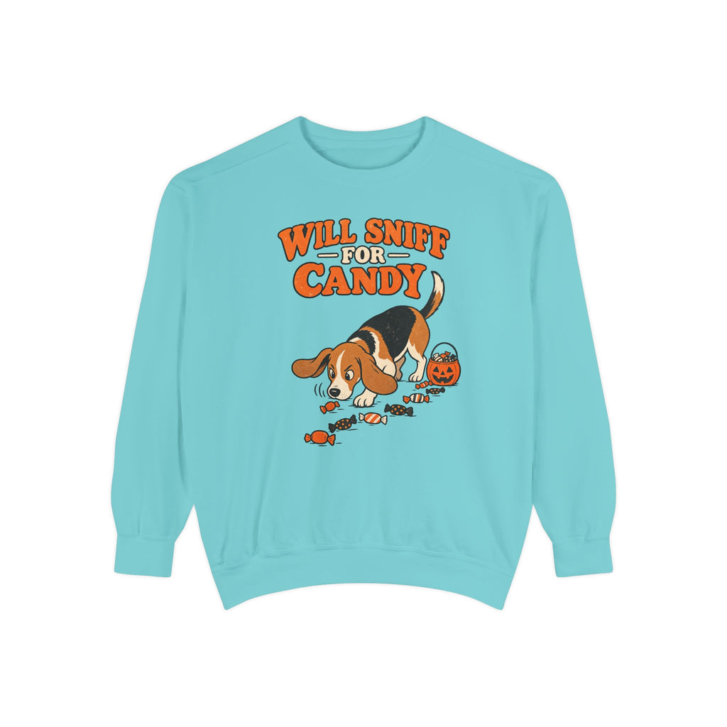 Will Sniff for Candy Sweatshirt – Chalky Mint