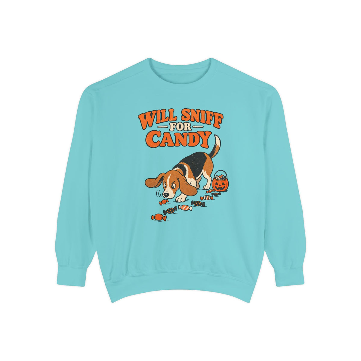 Will Sniff for Candy Sweatshirt – Chalky Mint