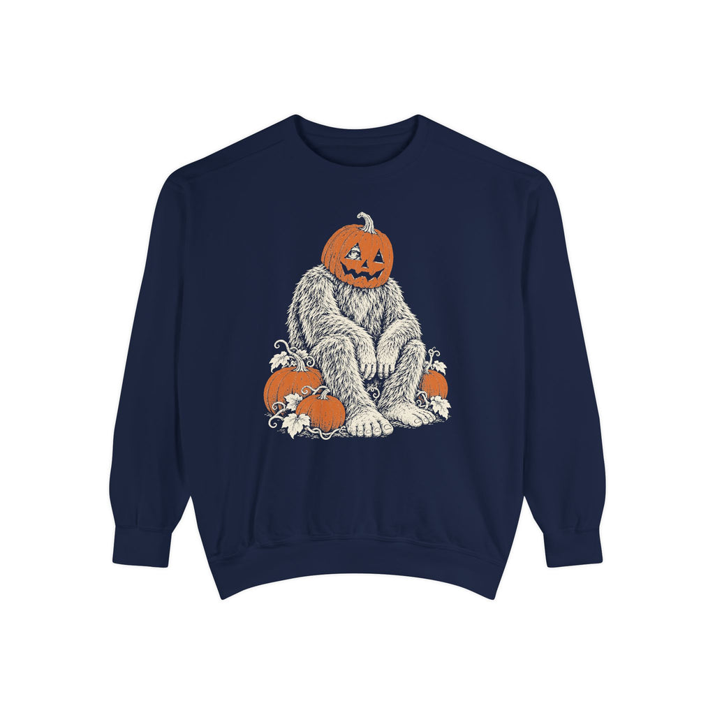 Bigfoot Pumpkin Head Sweatshirt