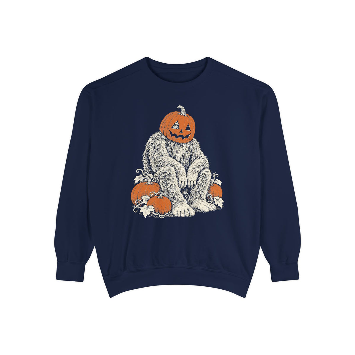 Bigfoot Pumpkin Head Sweatshirt