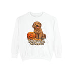 Pumpkin Guts, No Regrets Sweatshirt – White