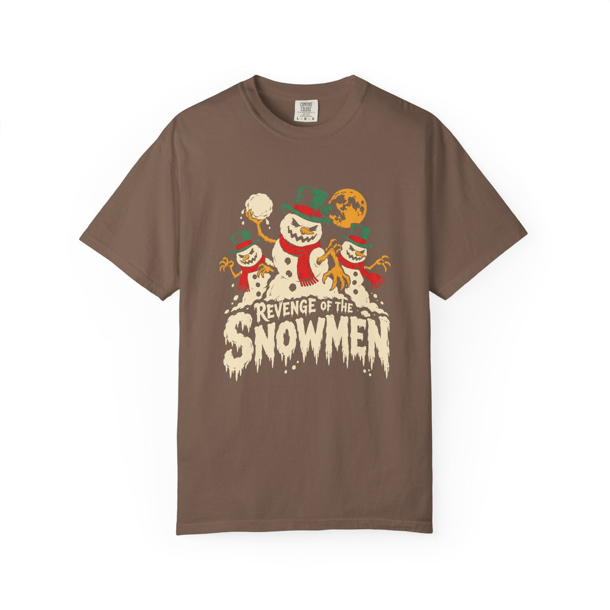 Revenge of the Snowmen T-Shirt – Espresso