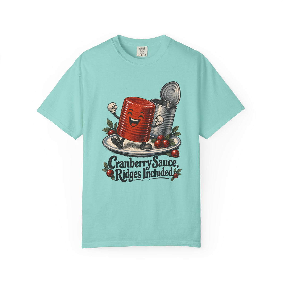 Cranberry Sauce, Ridges Included T-Shirt – Chalky Mint