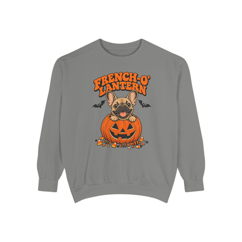 French O Lantern Sweatshirt – Grey