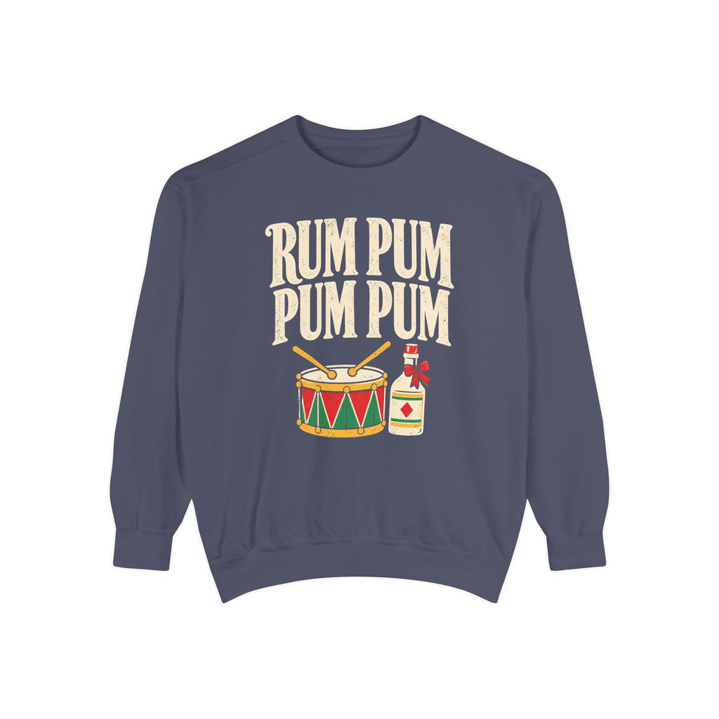 Rum Pum Pum Pum Sweatshirt – Denim