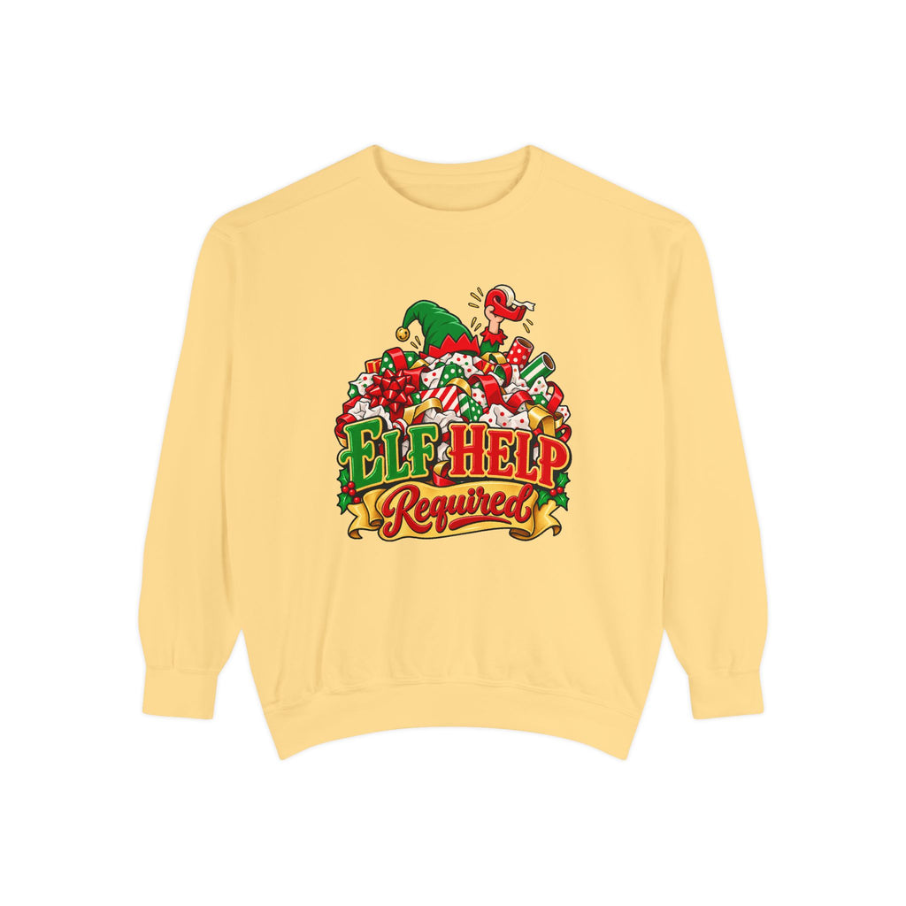 Elf Help Required Sweatshirt – Butter