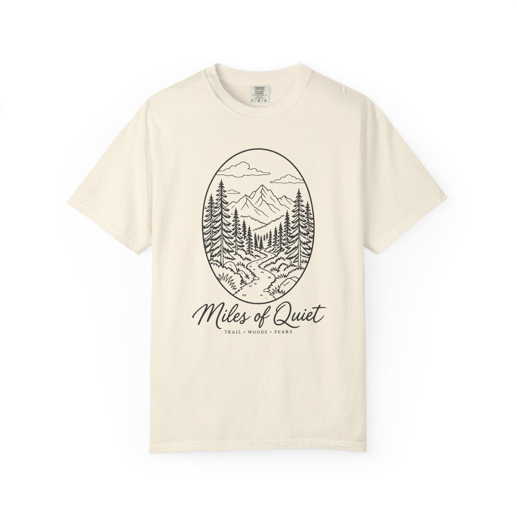 Miles of Quiet T-Shirt – Ivory