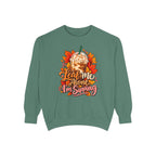 Leaf Me Alone, I'm Sipping Sweatshirt – Light Green