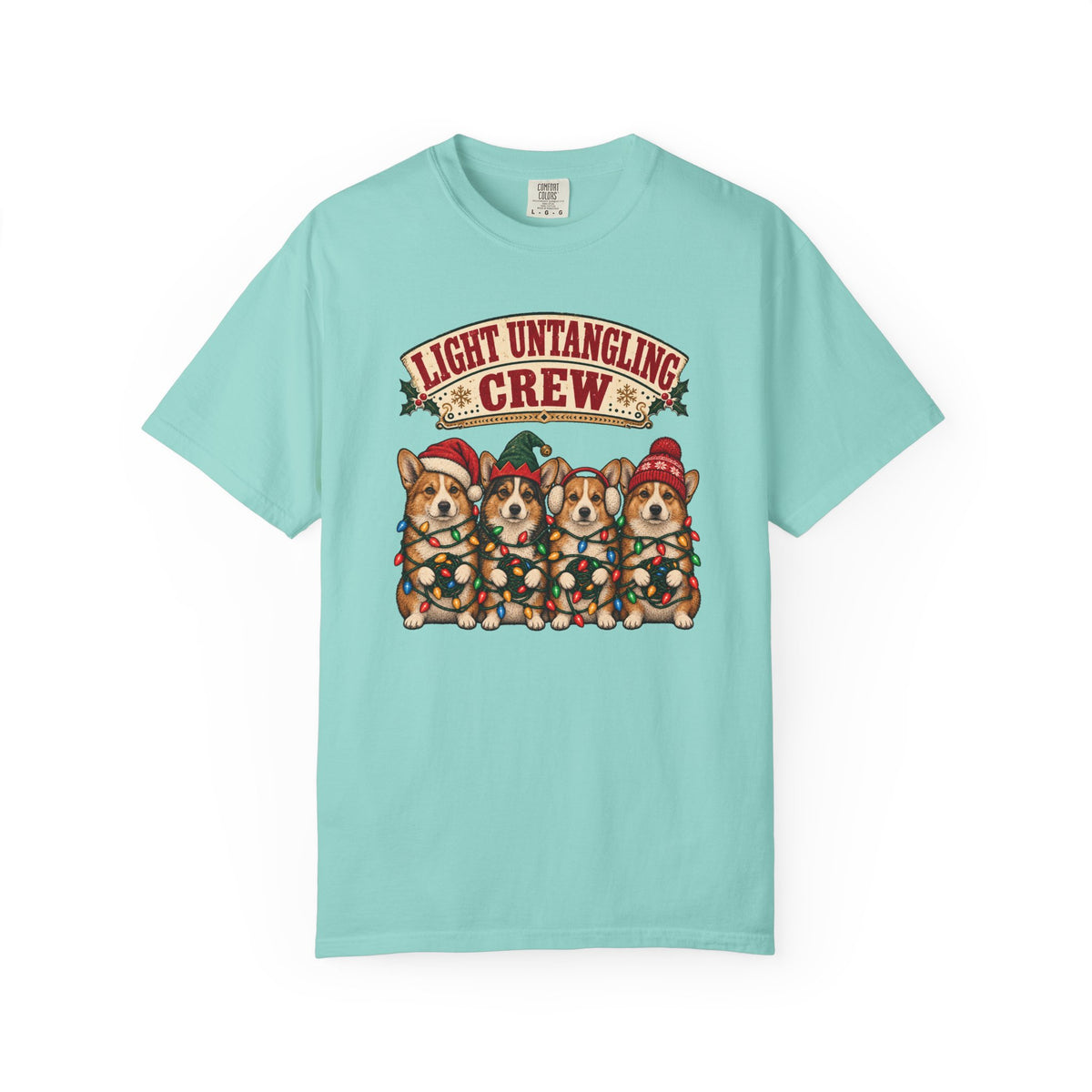 Light Untangling Crew T-Shirt – Chalky Mint