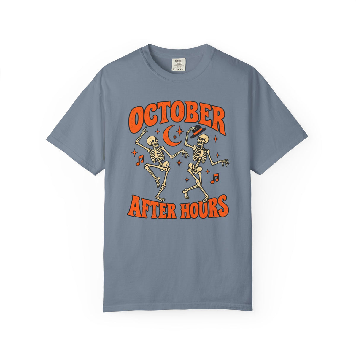 October After Hours T-Shirt – Blue Jean