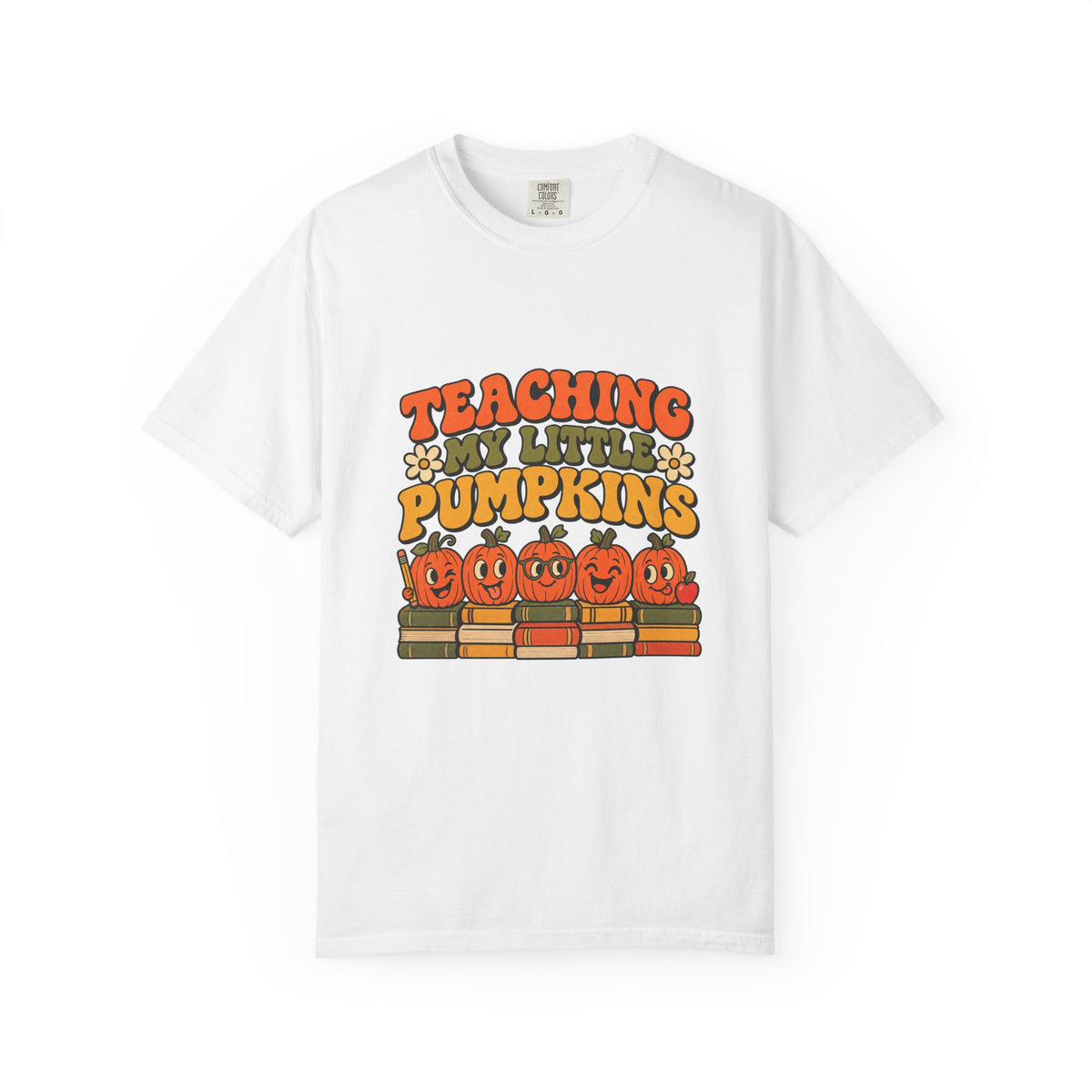 Teaching My Little Pumpkins T-Shirt – White