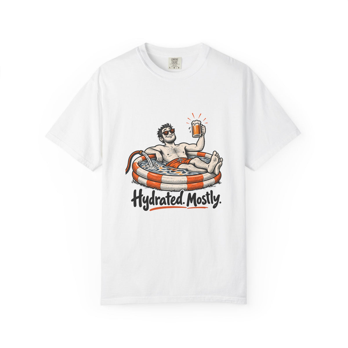 Hydrated. Mostly. T-Shirt – White