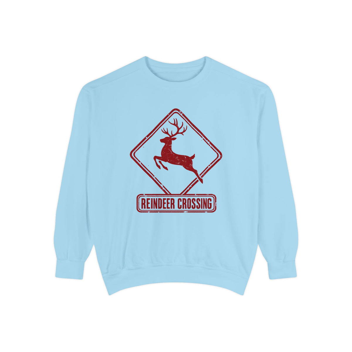 Reindeer Crossing Sweatshirt – Chambray