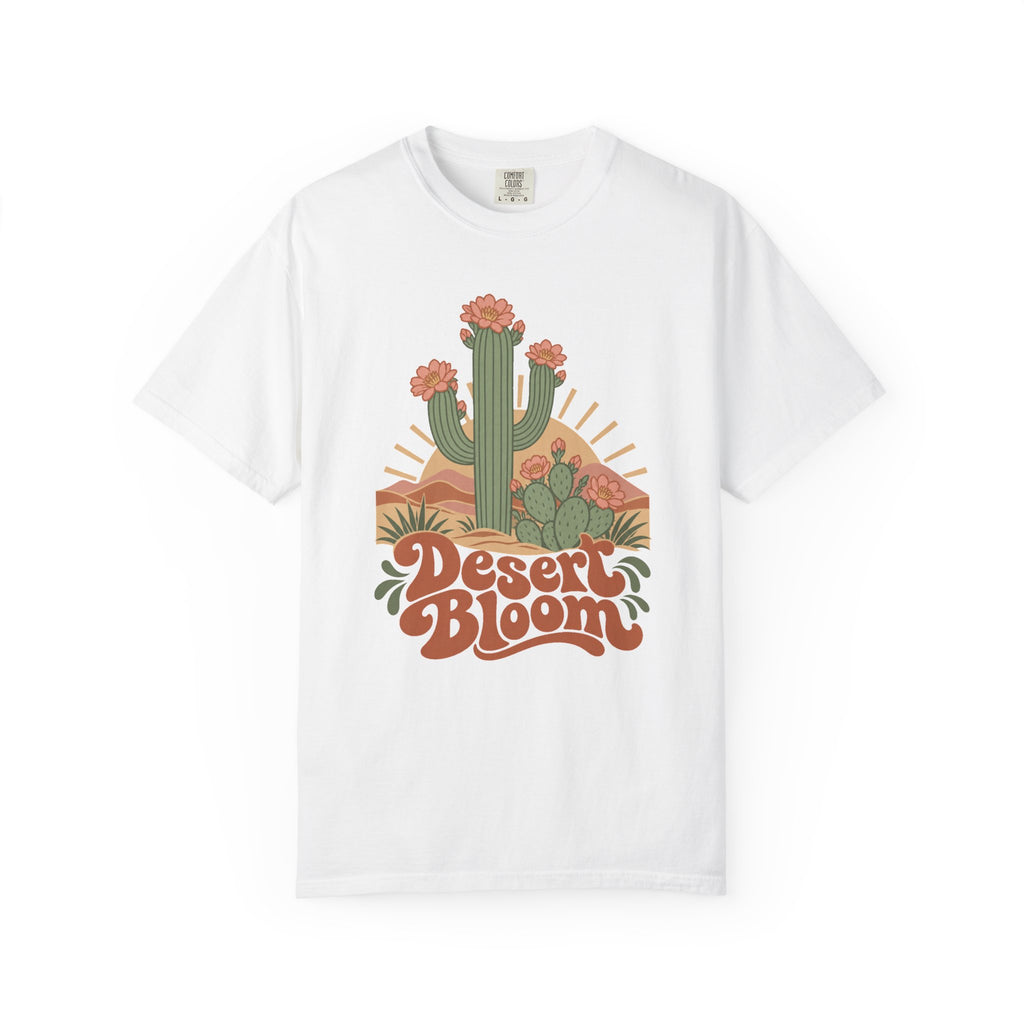 Desert Bloom T-Shirt – White
